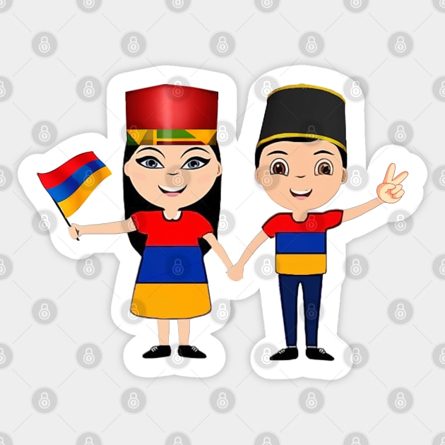 Viva Armenia Sticker by doniainart